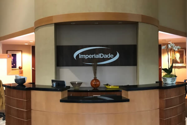 lobby of an Imperial Dade location